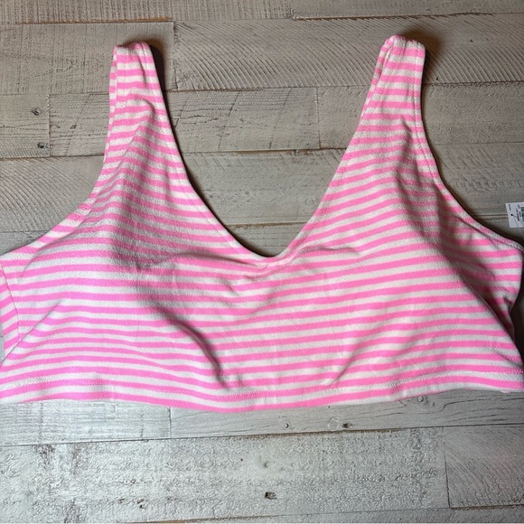 Women’s 4x Bikini Classic Terry Texture In Pink From Old Navy NWT! - Picture 5 of 16